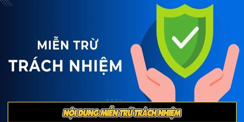 Miễn trách nhiệm